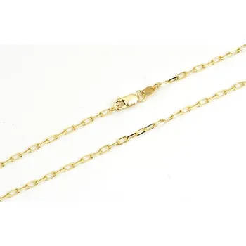 Řetízek Řetízek ze žlutého zlata ankr 55cm ZLR1446F + DÁREK ZDARMA