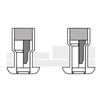 Nýt Trhací nýt SARIV St/St 4,8x10 SARIBOLT