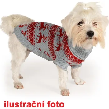 Obleček pro psa Svetr Stockholm vánoční 30 cm