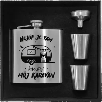 Placatka Placatka v krabičce Nejlíp je tam, kde stojí můj karavan