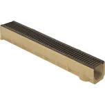MEA SELF LINE 100 Odvodňovací žlab s litinovým roštem, 1000 × 130 × 80 mm 647-150769
