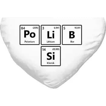 Polštář Polštář srdce 40x35 cm PoLiB Si