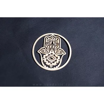 Podtácek Dřevěný Podtácek Ruka Fátimy 9 cm