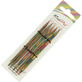 Nástroj na niť a příze Dřevěné ponožkové jehlice Symfonie 10 cm 4 mm