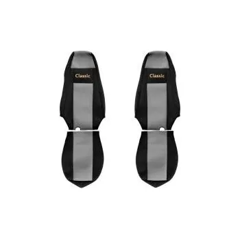 Autodoplněk Sada potahů sedaček (sedadel) pro SCANIA R, G, P (od roku 2016) integrované opěrky hlavy, šedá 20286