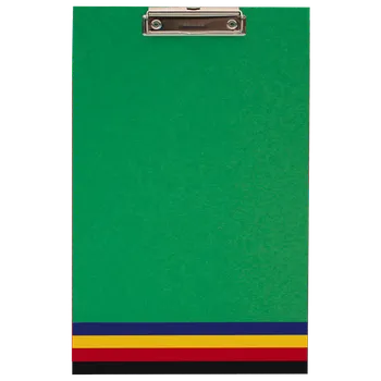 Psací podložka Podložka s klipem Prešpán - červená