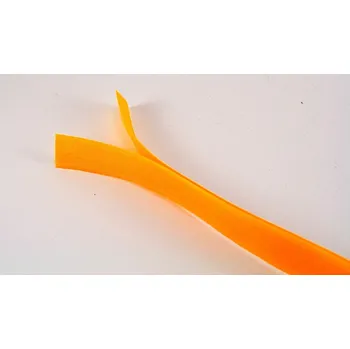 Zip Našívací suchý zip - žlutá - šířka 2 cm