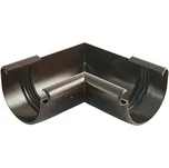 Marley Žlabový roh, PVC, hnědý, ø 75 mm, vnitřní 90 ° 805375
