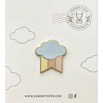 Brož Odznáček: Duha (pin)