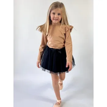 Čepice Chrisma Triko s volánky 23444 barva: béžová, Rozměr: 116