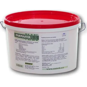 Krmivo pro hospodářské zvíře Univit Farmaferr Max plv 20 kg