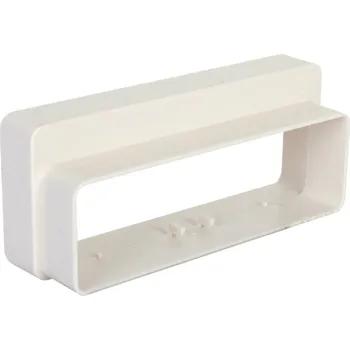 Ventilační potrubí Dalap PVC přechod hranatý osový 220x90 mm/204x60 mm