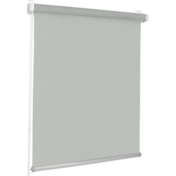 Roleta Roleta MIDI FUN - Světle šedá Rozměr rolety (Š x V): 35 x 150 cm na okno (standard), Barva mechanismu: Hnědá