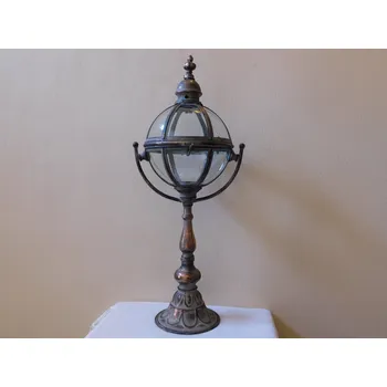 Lucerna LUXUSNÍ LUCERNA VINTAGE 77 cm KOV A SKLO