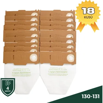 Příslušenství k vysavači Vorwerk Sáčky 18 kusů VORWERK 130 - 131