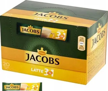 Káva Jacobs Latte 3v1 instantní 20x 12,5 g