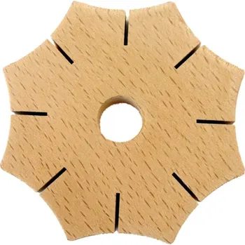 Dřevěná hračka Pletací hvězda dřevěná (Pletací hvězda dřevěná)