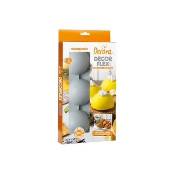 Forma na pečení Silikonová forma Decora - Polokoule 8 cm / 5 ks