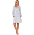 Dámský župan Doctor Nap SWO 1008 světle šedý