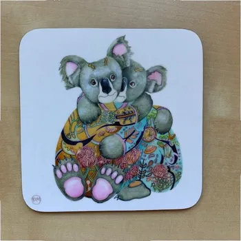 Podtácek Tácek pod sklenici Koala Bears 9x9, The DM Collection UK