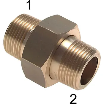 Fitinka Pneumatics & Hydraulics Holendr s vnějšími závity R - těsnící na plocho R1 1/2" - R1 1/2"