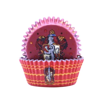 Formička Cukrářské košíčky - Harry Potter červené (30 ks) nepromastitelné/ PME