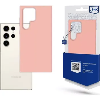Pouzdro na mobilní telefon 3MK Ochranný kryt Samsung Galaxy S23 Ultra - 3mk Matt Case lychee,