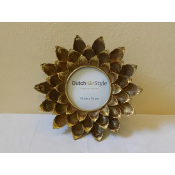 Rám na obraz ZLATÝ RÁMEČEK - KVĚTINA