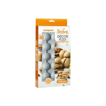 Forma na pečení Silikonová forma Decora - Polokoule 4 cm / 15 ks