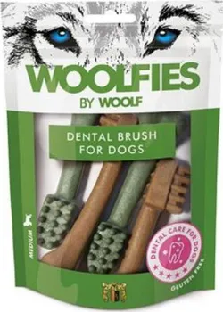 Pamlsek pro psa WOOLF Snack Woolfies Dental Brush M 200 g