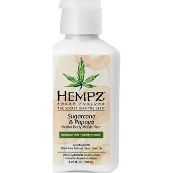 Tělový krém Hydratační tělový krém - cukrová třtina a papája 65 ml