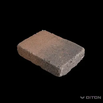 Dlažba DITON skladebná dlažba HISTORY odbélník 18/12/4 cihlovo-černá