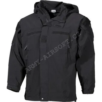 Bunda US softshell Černá - MFH Velikost: XL Maskáče