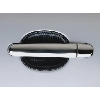 Tuning Kryty klik plné, nerez (4+4ks bez zámku) - Škoda Octavia I. (Kryty klik pro Škoda Fabia I. / Fabia II. / Octavia I. / Octavia II. / Superb I.)