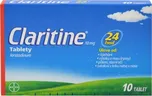 Claritine 10 mg nob. 10 tbl.