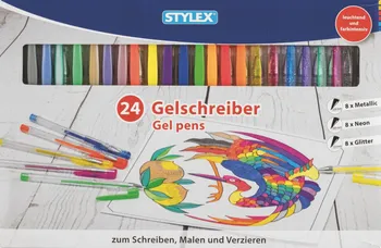Stylex Gelschreiber Gel Pens 24 ks