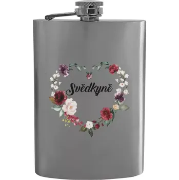 Placatka Placatka Svědkyně - květinové srdce