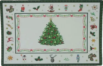 prostírání Goba Vánoční prostírání plastové 28 x 43 cm