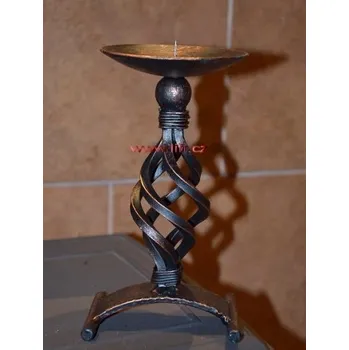 Svícen Kovový svícen Šiška masív 2