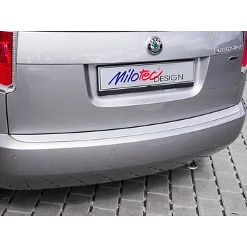 Tuning Práh pátých dveří, ABS stříbrný matný - Škoda Roomster (Exteriér - Škoda Roomster)