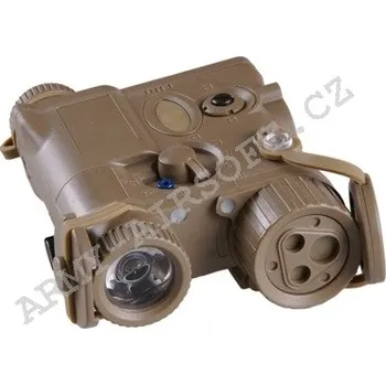 GFC Box na baterii AN/PEQ15 - PÍSKOVÝ Airsoft