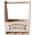 Přepravka na lahve s gravírováním Podrž mi pivo 23, 5 x 15 x 30 cm