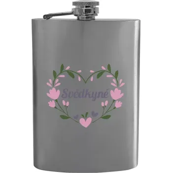 Placatka Placatka Svědkyně - srdce s lístečky