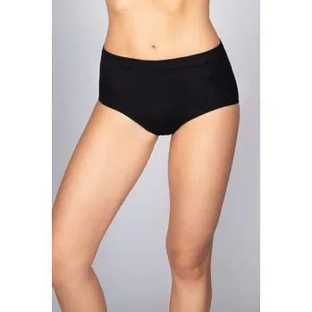 Kalhotky Kalhotky s vyšším pasem bezešvé Culotte Intimidea Barva: Černá, Velikost: XXL