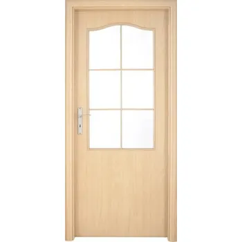 Interiérové dveře Single 2 prosklené 70 L buk