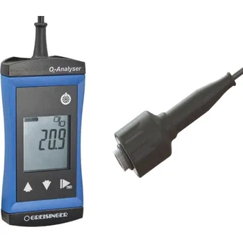 GREISINGER G 1690T-35 Kompaktní analyzátor O2 / oxymetr s funkcí MOD, doporučen pro rozsah 0,2 ... 35,0 obj. % O2