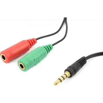 USB hub Accura miniJack - 2x miniJack 0.2m ACC2259