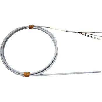 GREISINGER TF 101 P-L01 Sterilizovatelný vodotěsný snímač teploty kompletně zatavený v PFA, volné konce vodičů