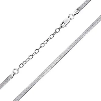 Řetízek Stříbrný řetízek hádek Valencia - 3 mm varianta 55 cm TTTA310N - 55 cm