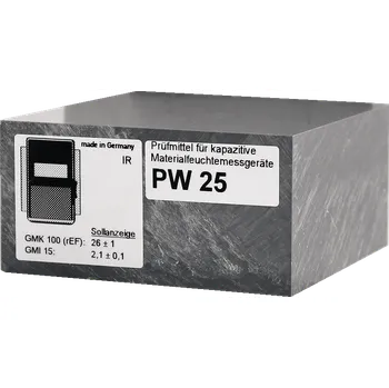 GREISINGER PW 25 Zkušební kostka pro testování přístrojů pro měření materálové vlhkosti s kapacitní metodou měření